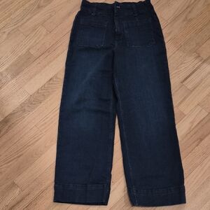 bagatelle Dark Indigo Wide-Leg Jeans